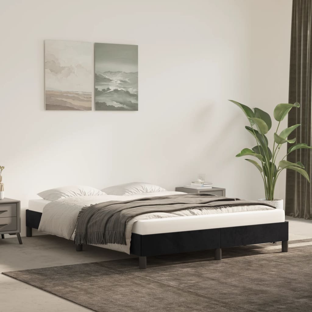 Bed Frame Without Mattress Super King Velvet