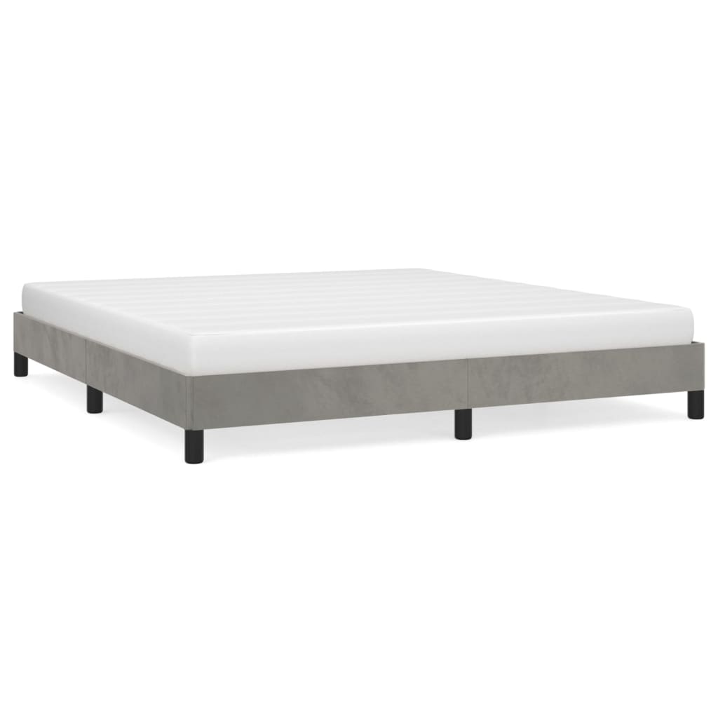 Bed Frame Without Mattress Super King Velvet