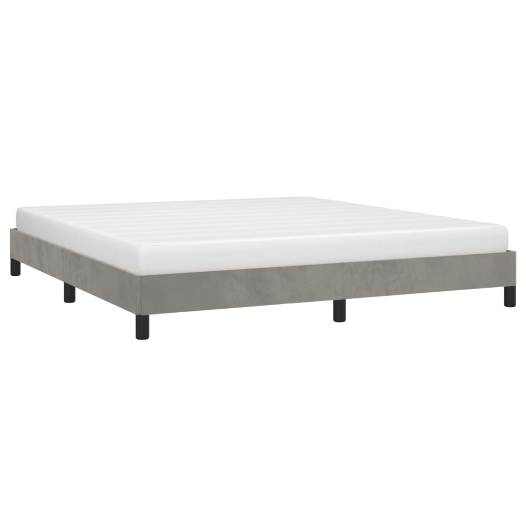 Bed Frame Without Mattress Super King Velvet
