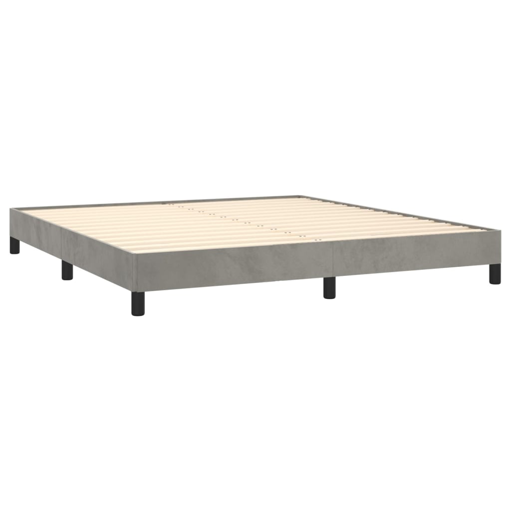 Bed Frame Without Mattress Super King Velvet