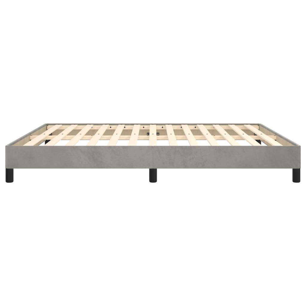 Bed Frame Without Mattress Super King Velvet