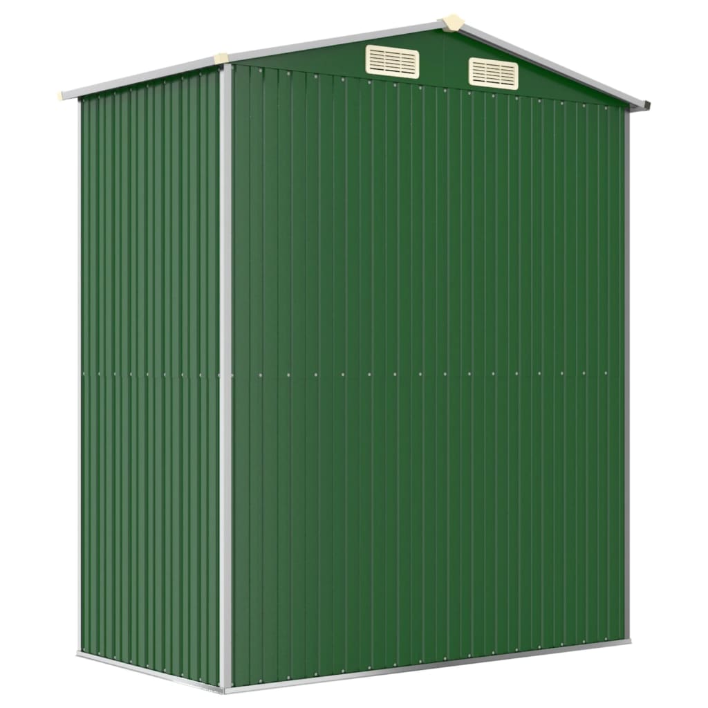 Garden Shed 192X108X223 Cm Galvanised Steel