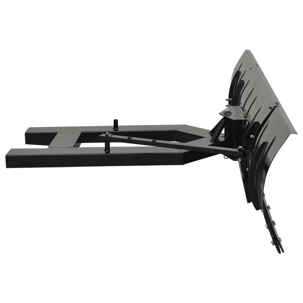 Snow Plough For Forklift Black