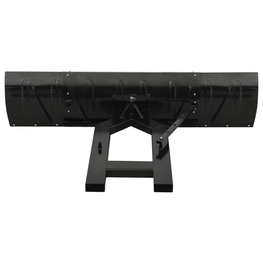 Snow Plough For Forklift Black