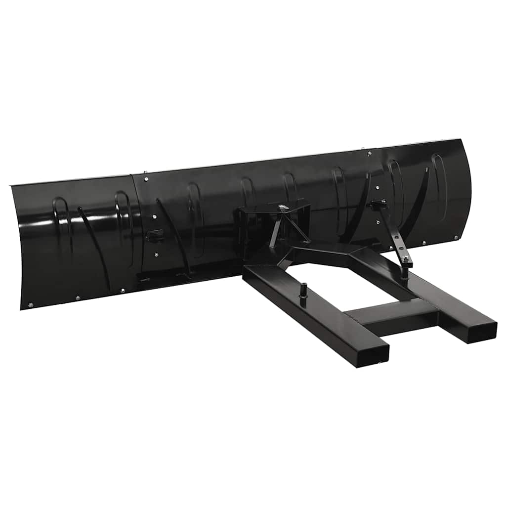Snow Plough For Forklift Black