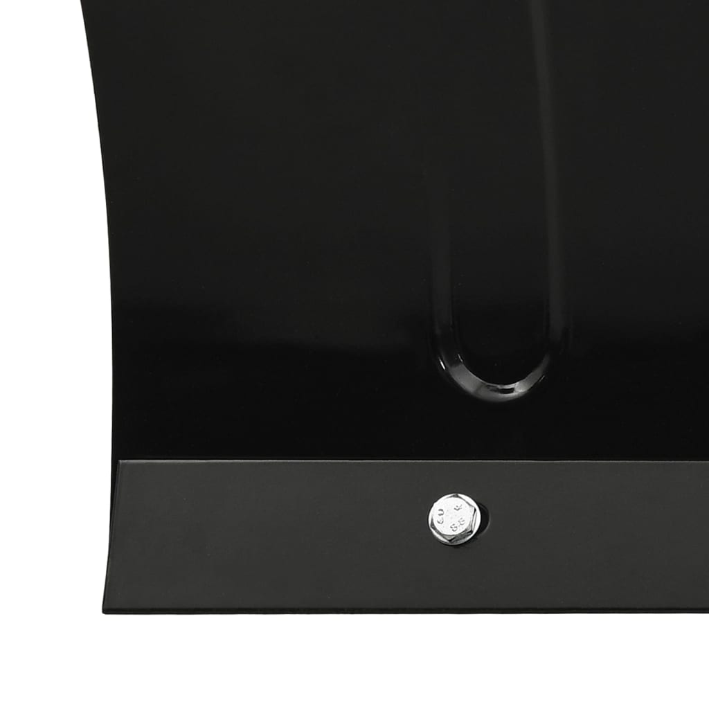 Snow Plough For Forklift Black