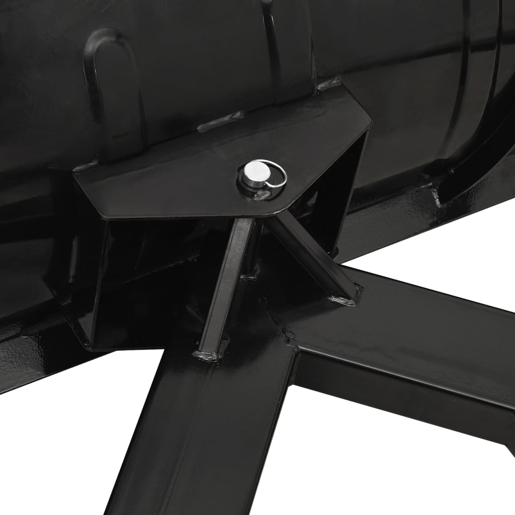 Snow Plough For Forklift Black