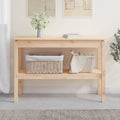 Console Table 80 X 40 X 75 Cm Solid Pine Wood