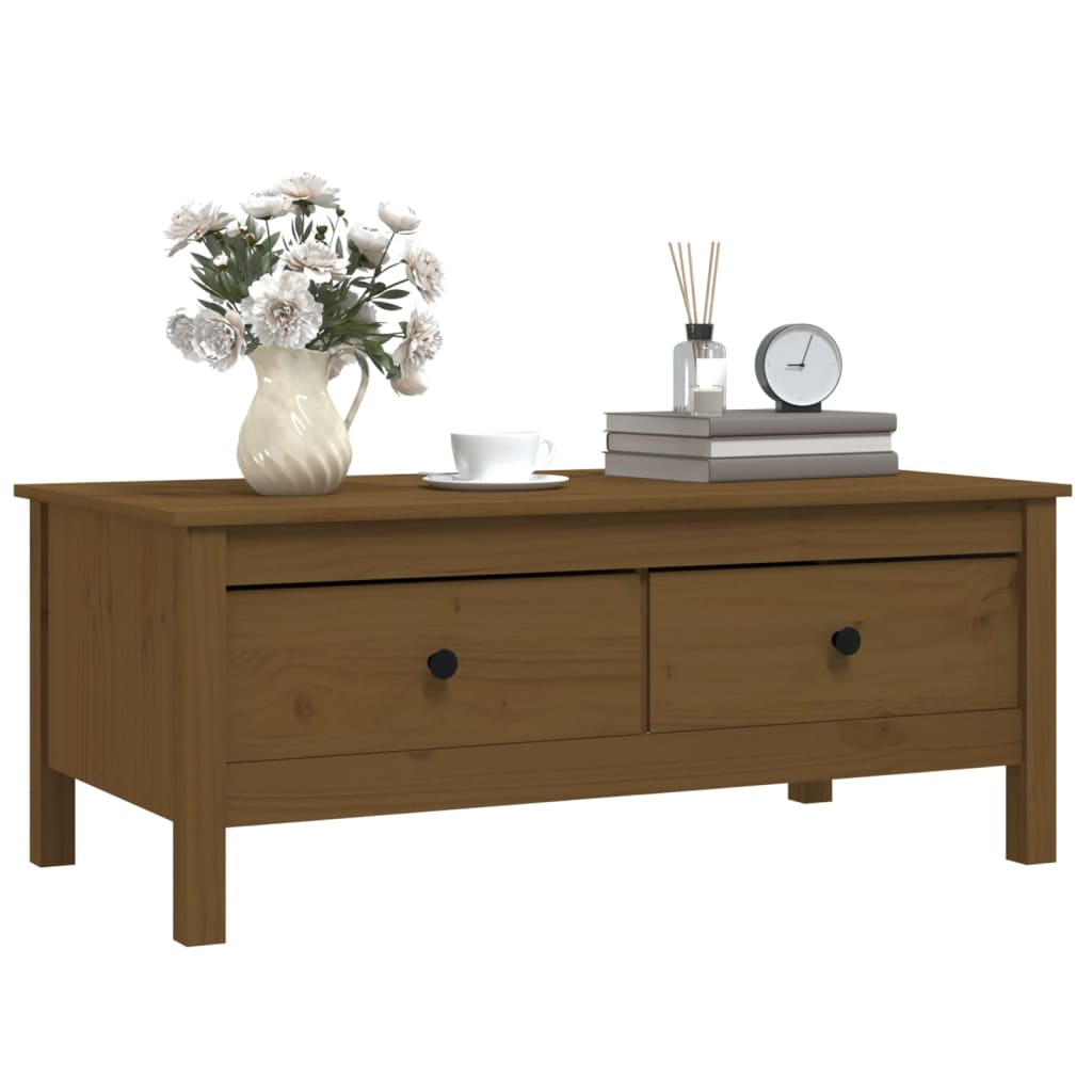Coffee Table 100X50X40 Cm Solid Wood Pine