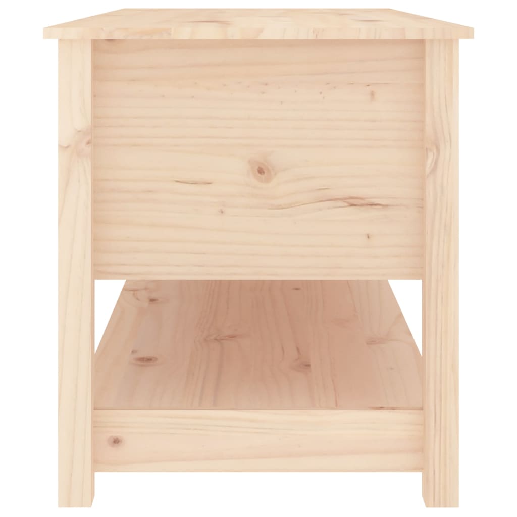 Coffee Table 102X49X55 Cm Solid Wood Pine