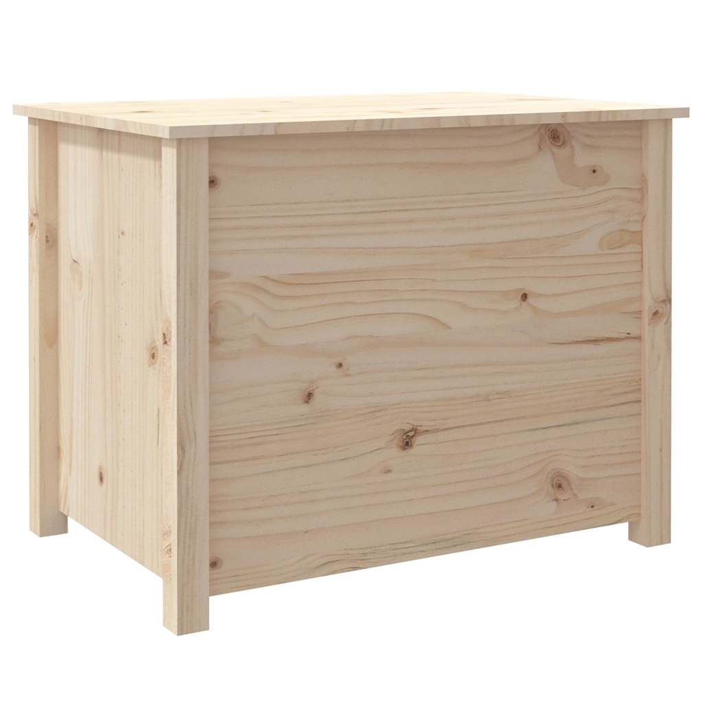 Coffee Table 71X49X55 Cm Solid Wood Pine Natural Black White Honey Brown Grey 71