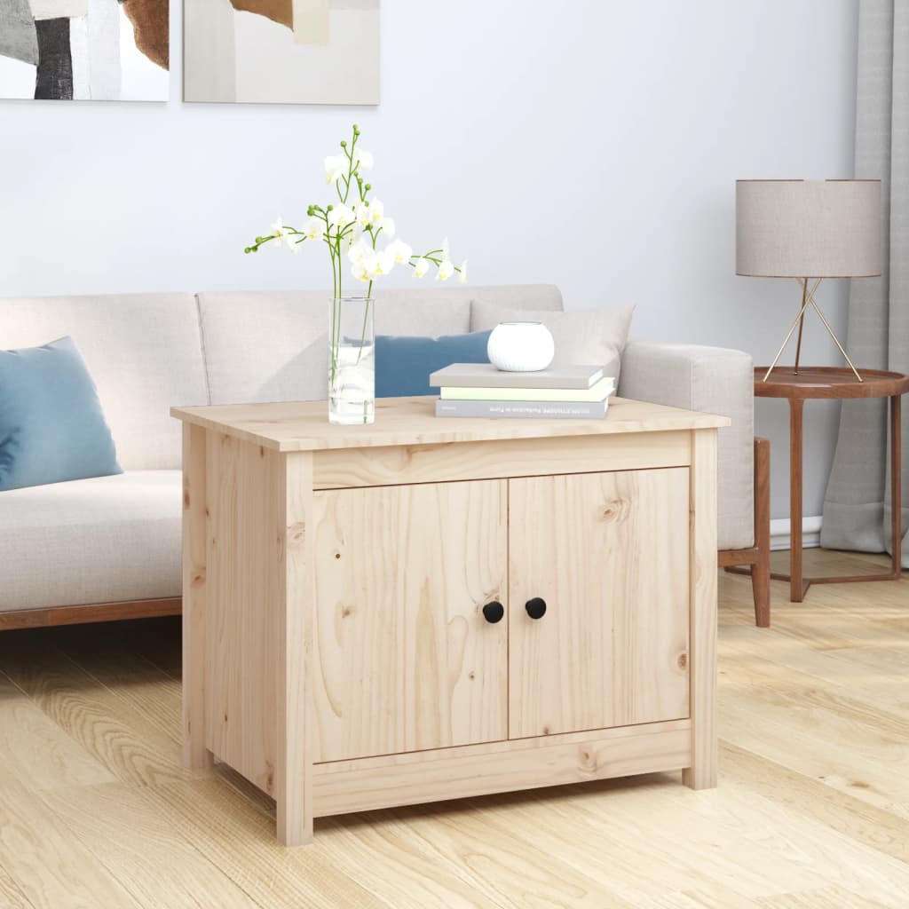 Coffee Table 71X49X55 Cm Solid Wood Pine