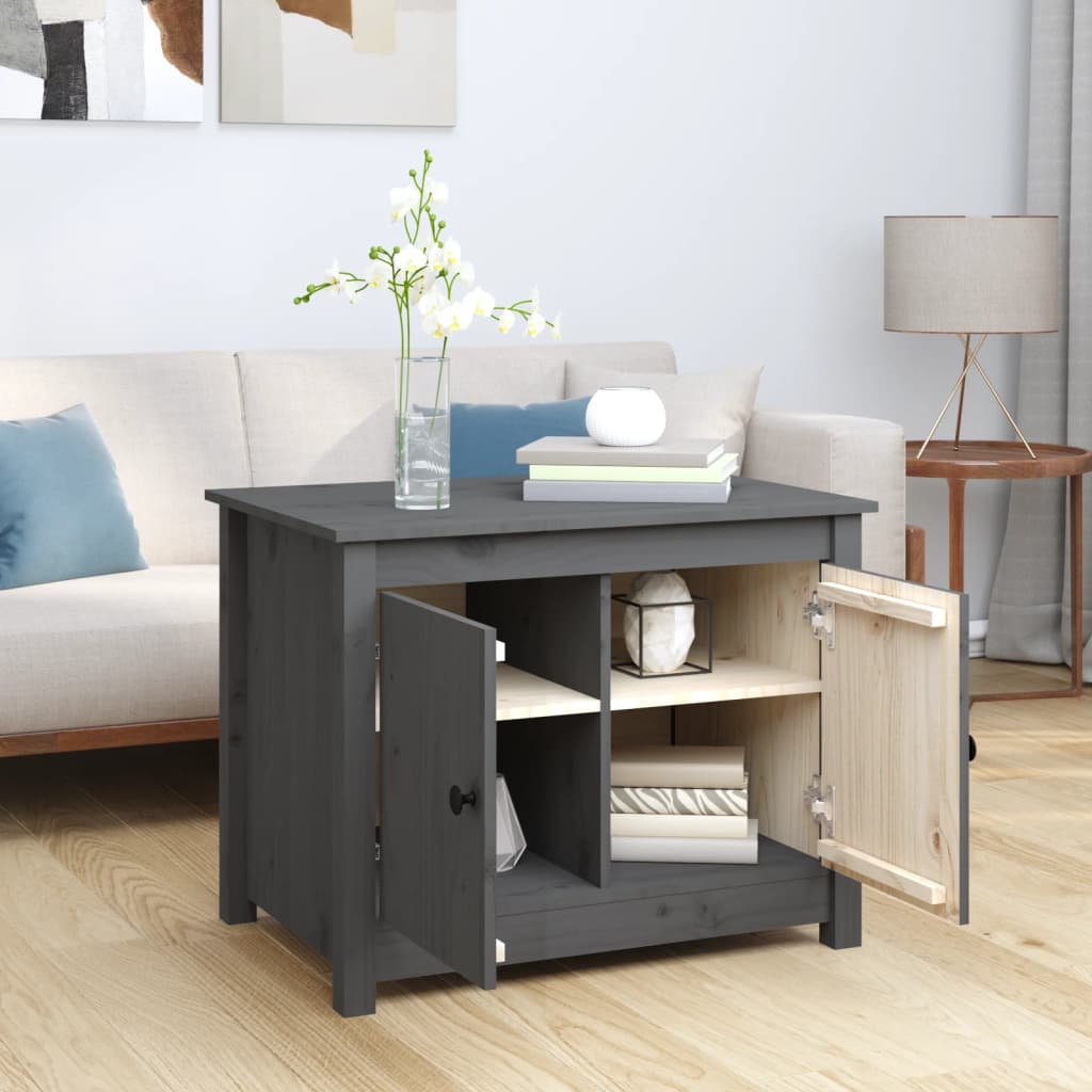 Coffee Table 71X49X55 Cm Solid Wood Pine