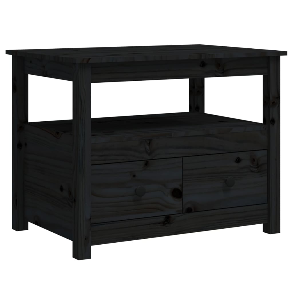 Coffee Table 71X49X55 Cm Solid Wood Pine
