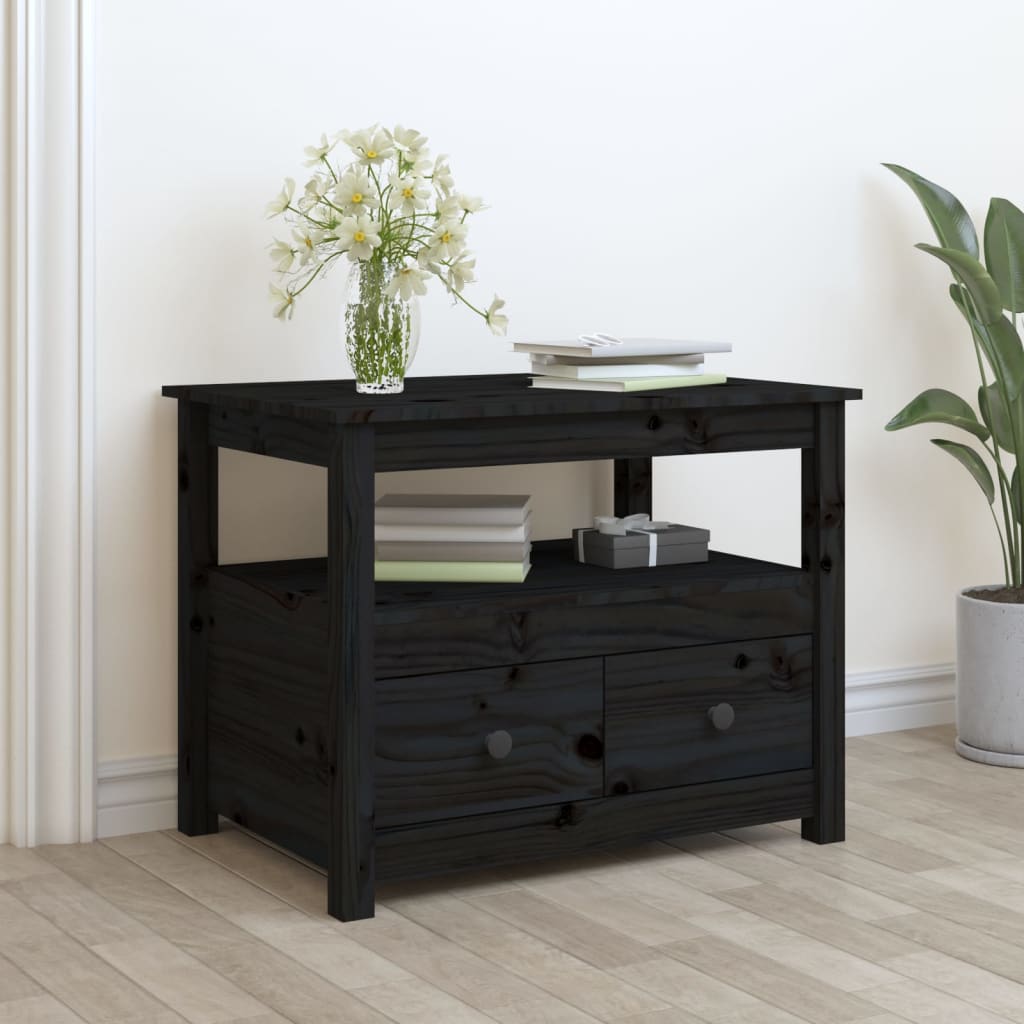 Coffee Table 71X49X55 Cm Solid Wood Pine