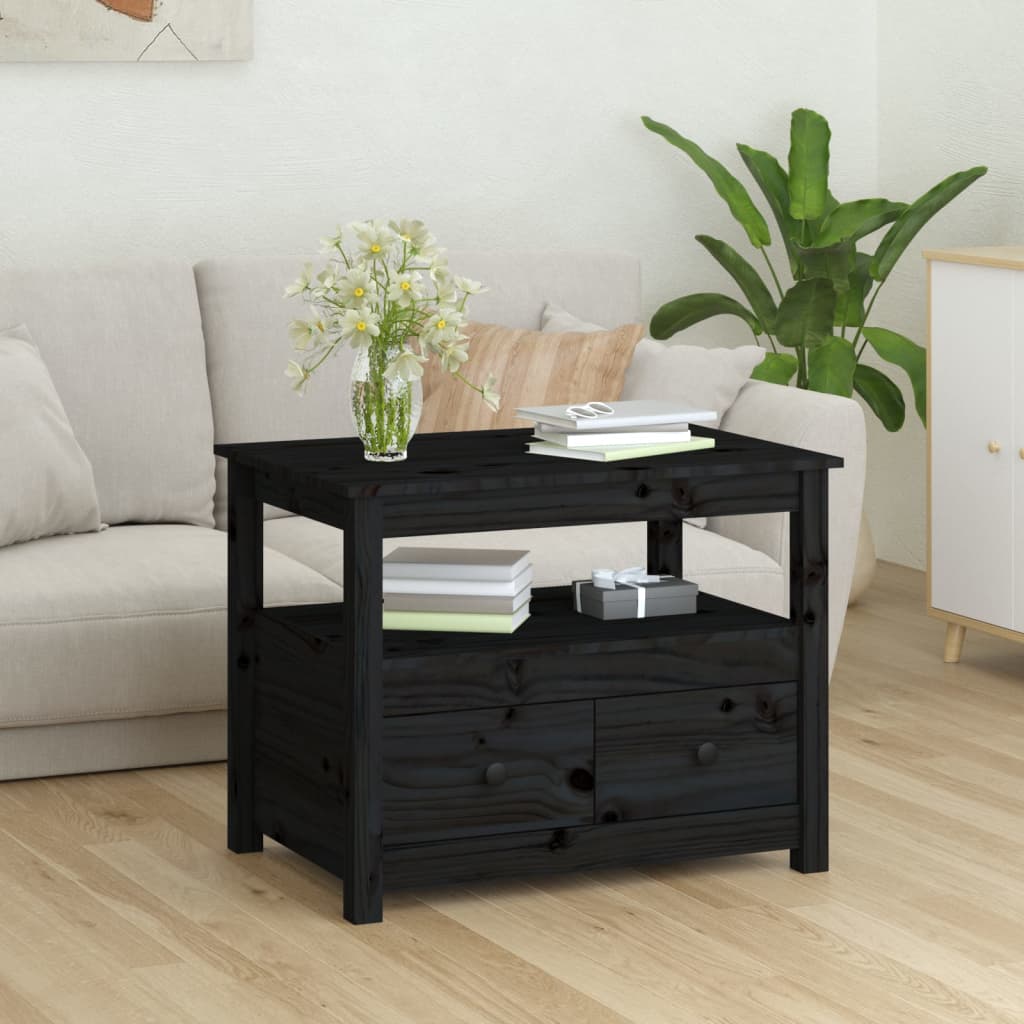 Coffee Table 71X49X55 Cm Solid Wood Pine