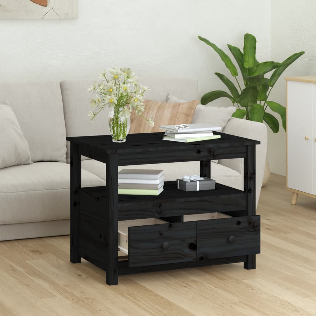 Coffee Table 71X49X55 Cm Solid Wood Pine