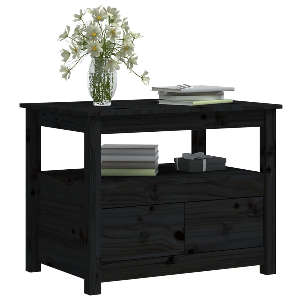 Coffee Table 71X49X55 Cm Solid Wood Pine