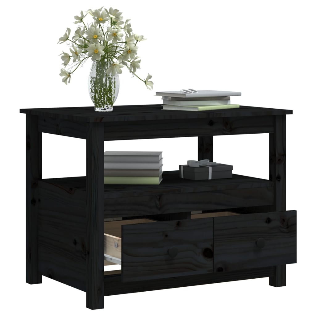 Coffee Table 71X49X55 Cm Solid Wood Pine