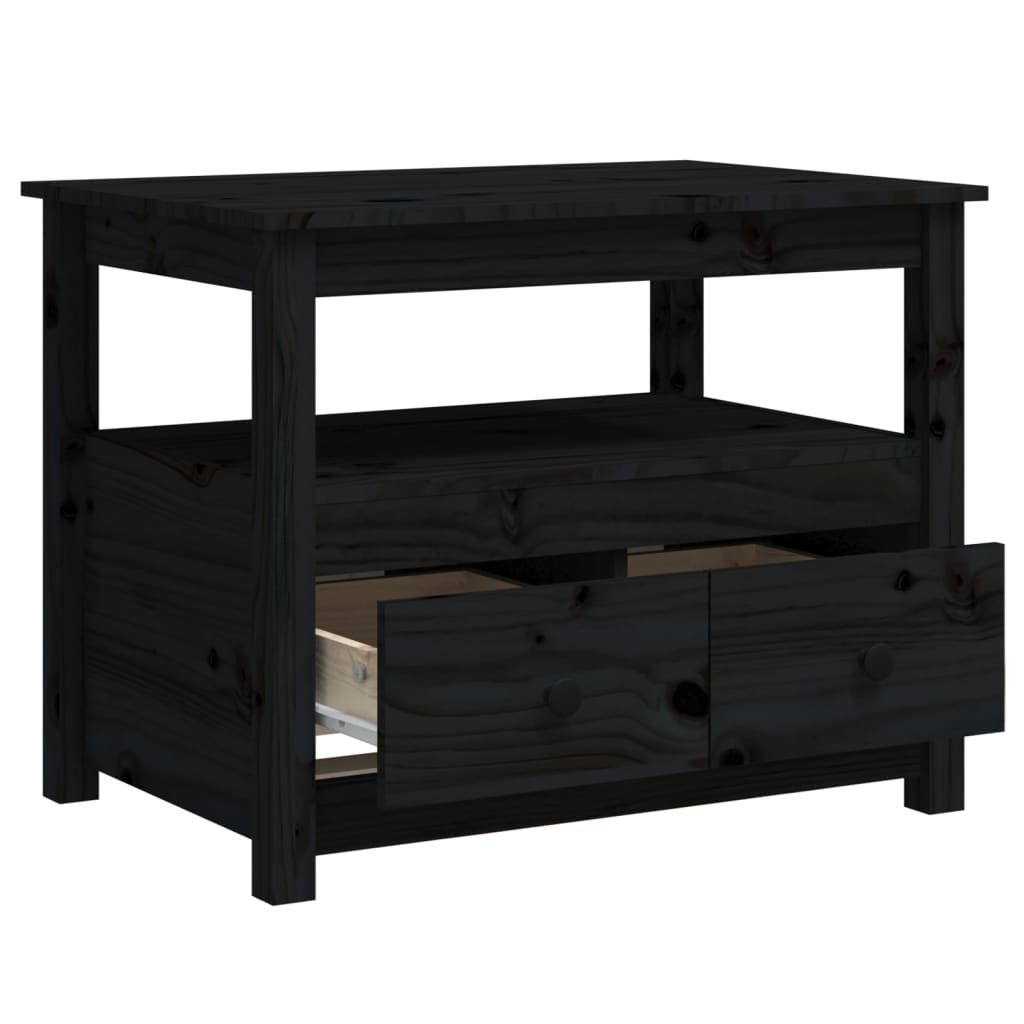 Coffee Table 71X49X55 Cm Solid Wood Pine