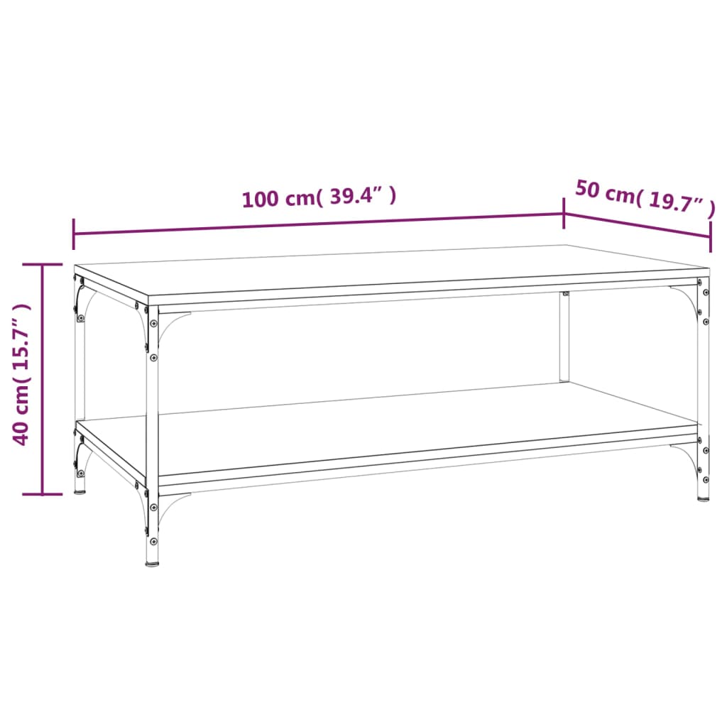 Coffee Table Engineered Wood