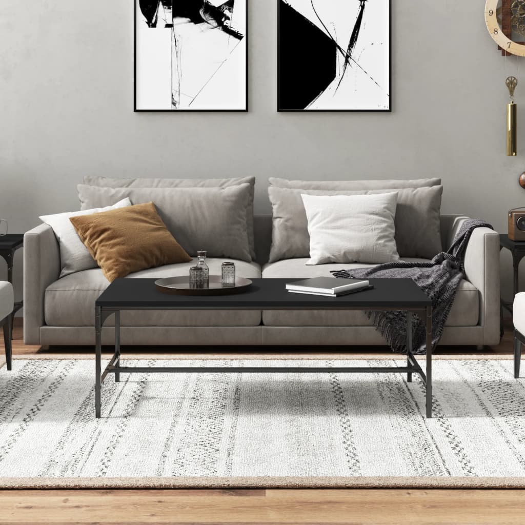Coffee Table Engineered Wood White 50 cm