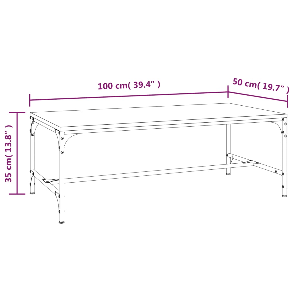 Coffee Table Engineered Wood