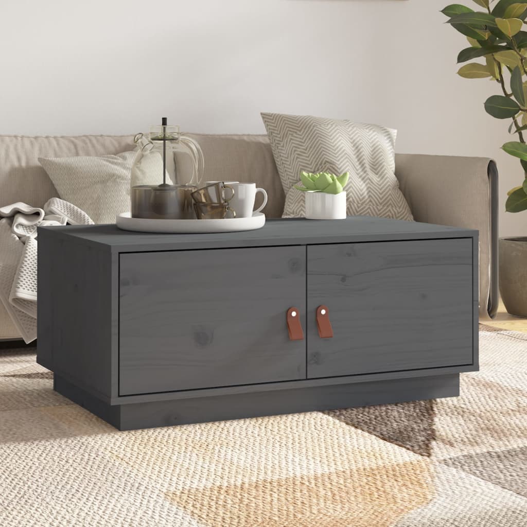 Coffee Table 80X50X35 Cm Solid Wood Pine