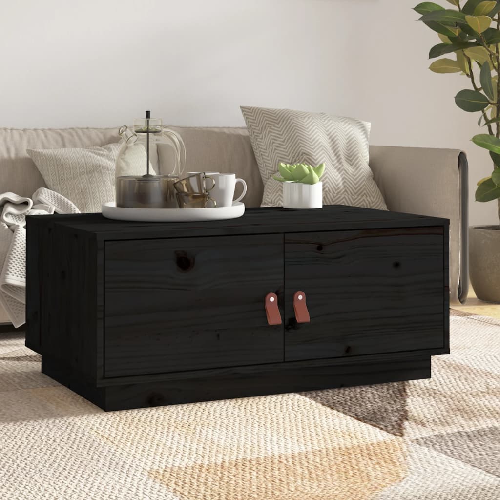Coffee Table 80X50X35 Cm Solid Wood Pine