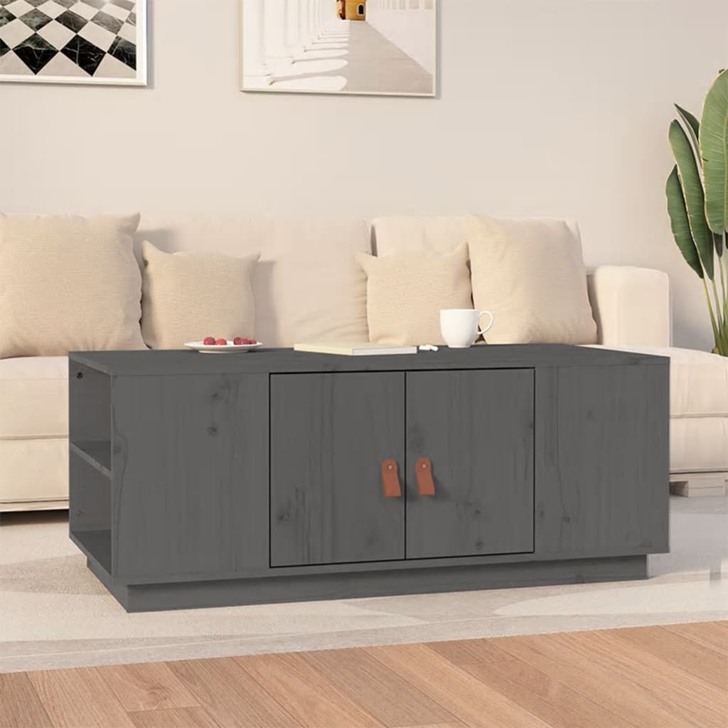 Coffee Table 100X50X41 Cm Solid Wood Pine