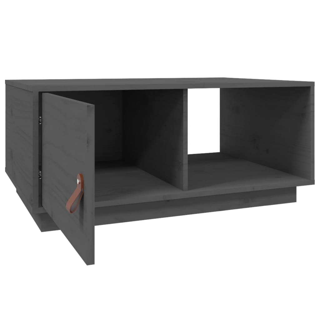 Coffee Table 80X50X35.5 Cm Solid Wood Pine