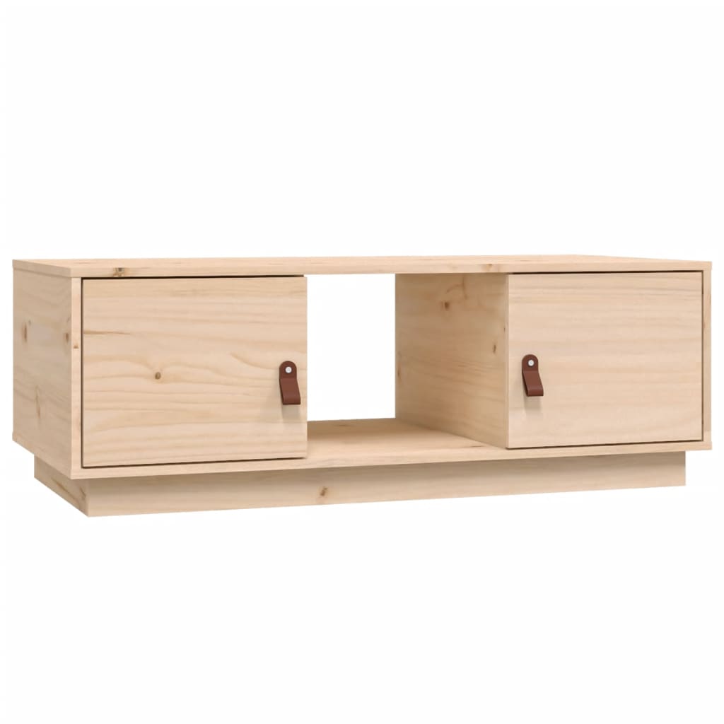 Coffee Table 100X50X35 Cm Solid Wood Pine