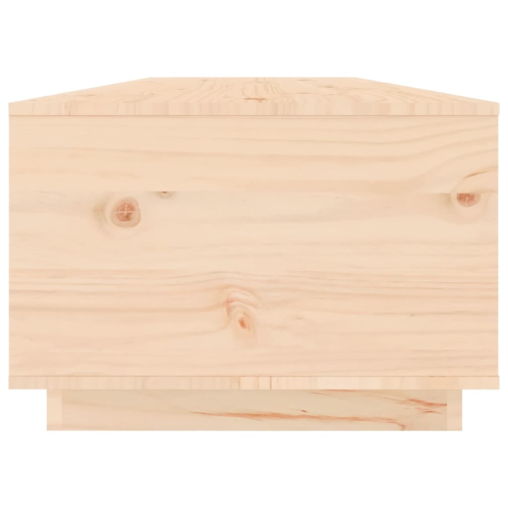 Coffee Table 100X50X35 Cm Solid Wood Pine