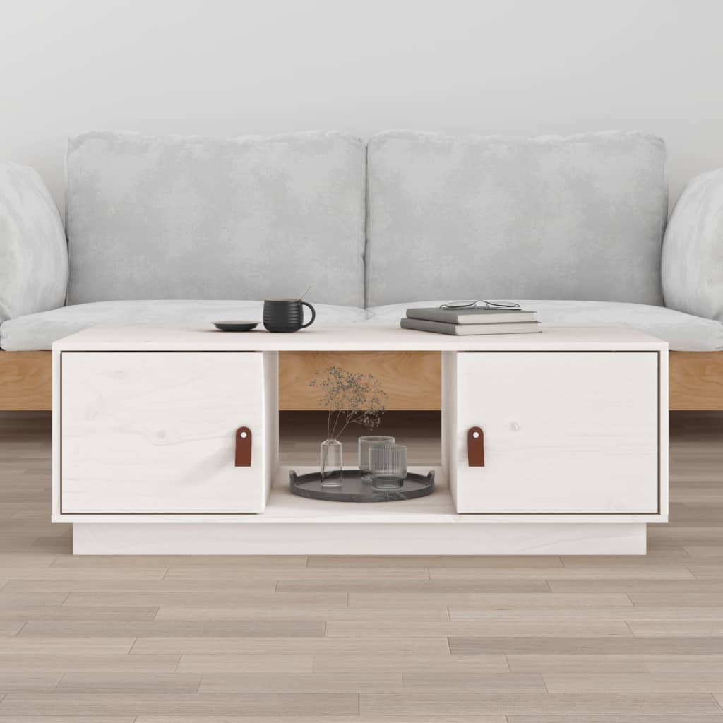 Coffee Table 100X50X35 Cm Solid Wood Pine
