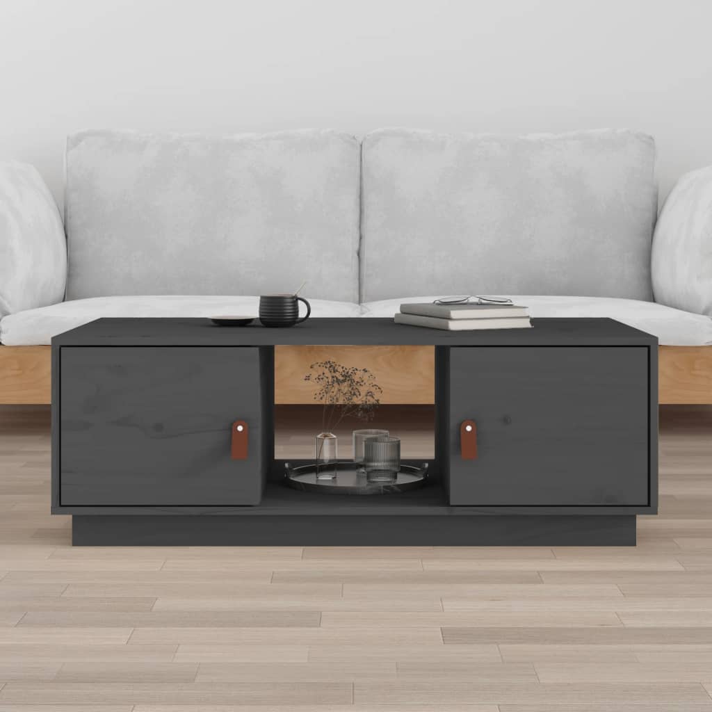 Coffee Table 100X50X35 Cm Solid Wood Pine