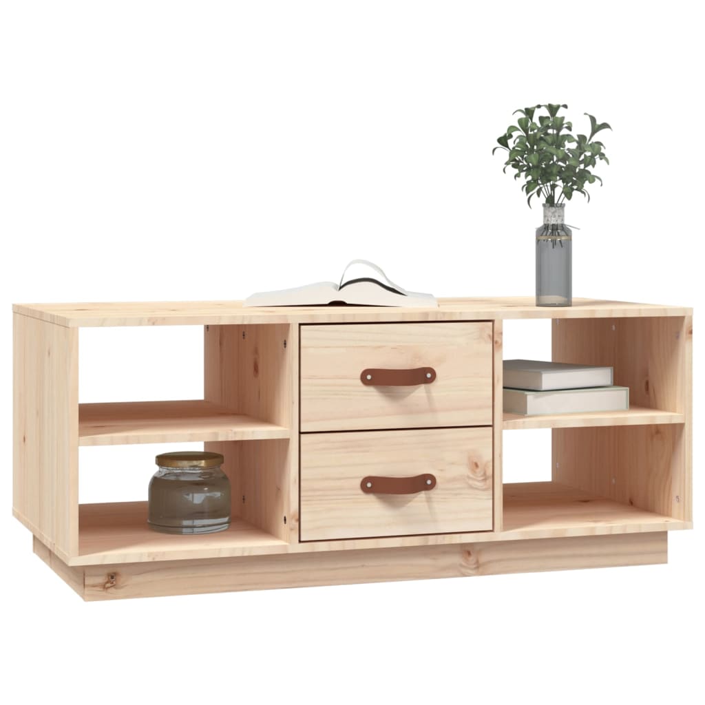 Coffee Table 100X50X41 Cm Solid Wood Pine