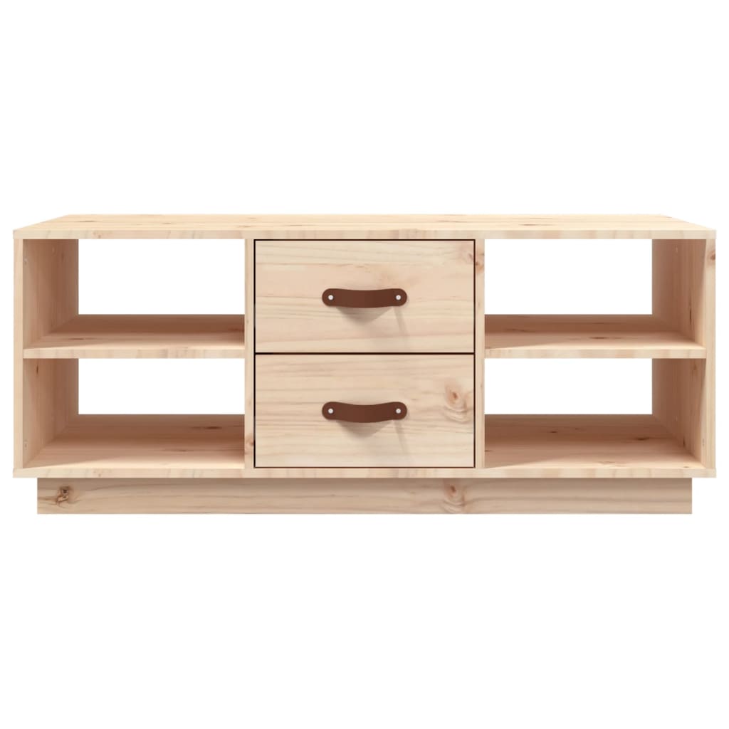 Coffee Table 100X50X41 Cm Solid Wood Pine