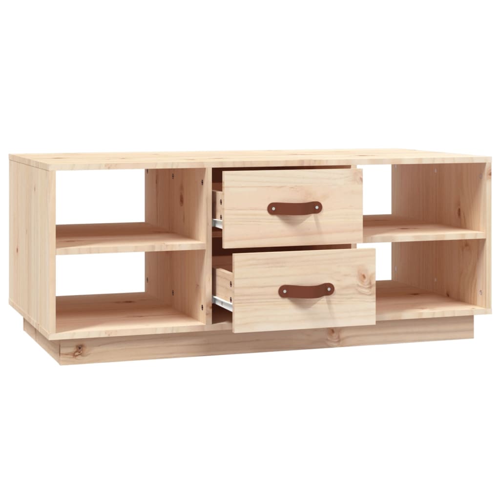 Coffee Table 100X50X41 Cm Solid Wood Pine