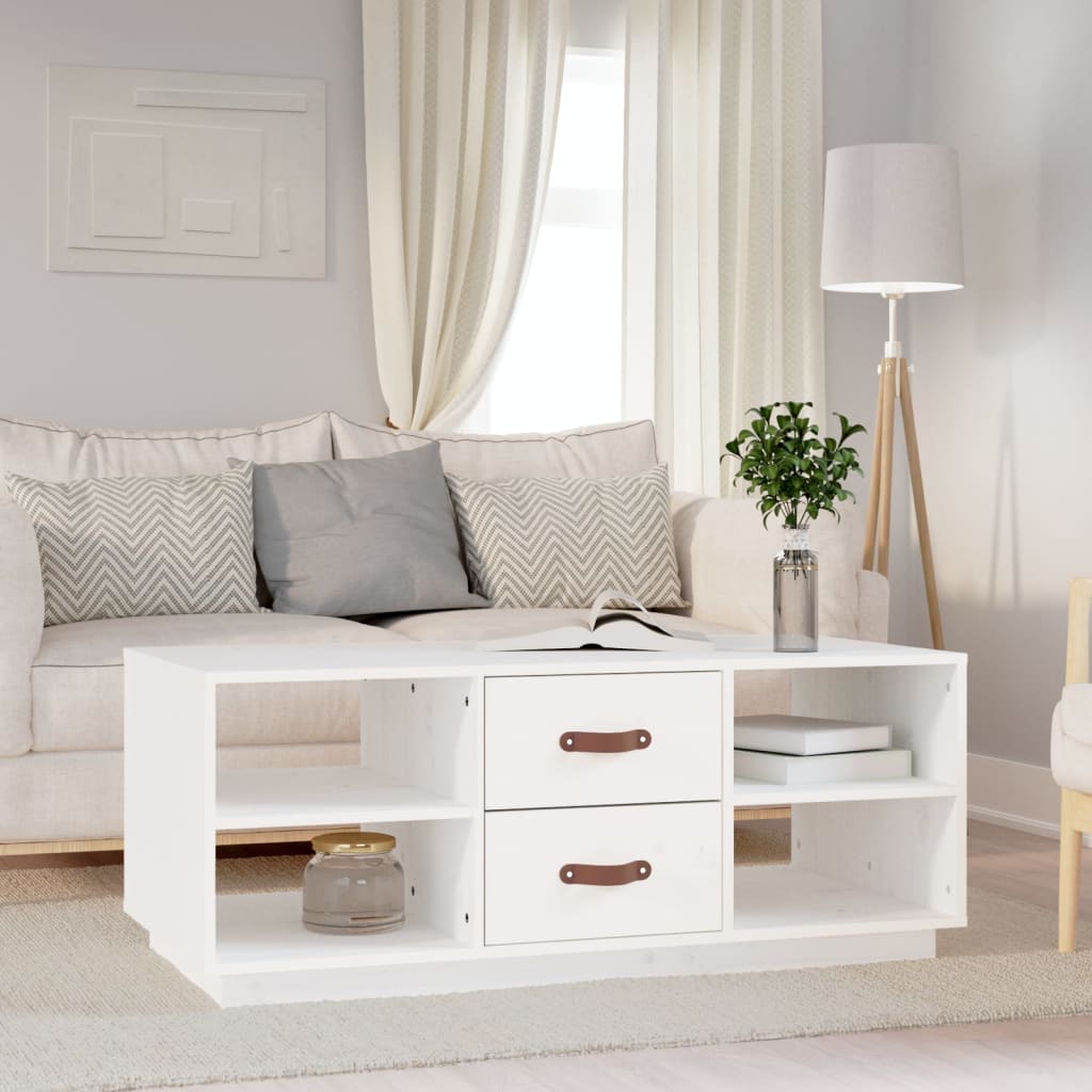 Coffee Table 100X50X41 Cm Solid Wood Pine