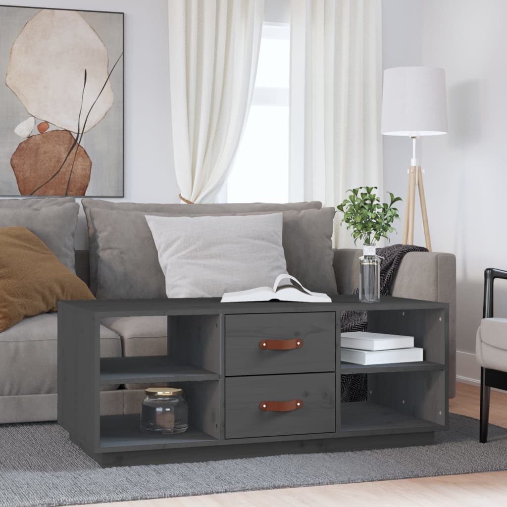 Coffee Table 100X50X41 Cm Solid Wood Pine
