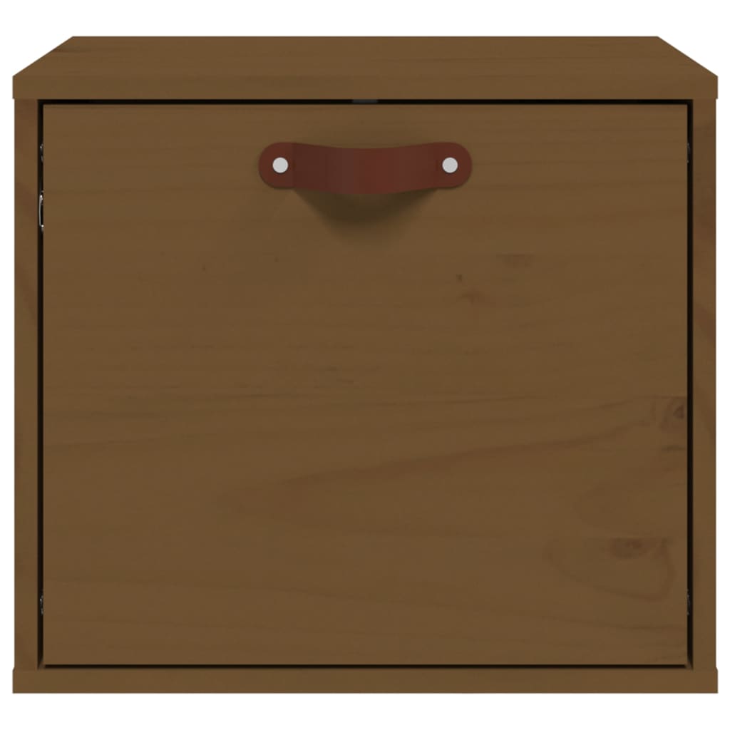 Wall Cabinet 40X30X35 Cm Solid Wood Pine