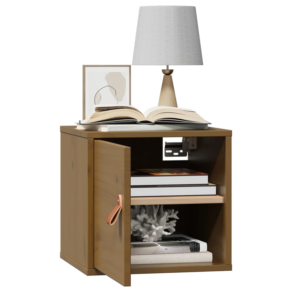 Wall Cabinets 2 Pcs 31.5X30X30 Cm Solid Wood Pine
