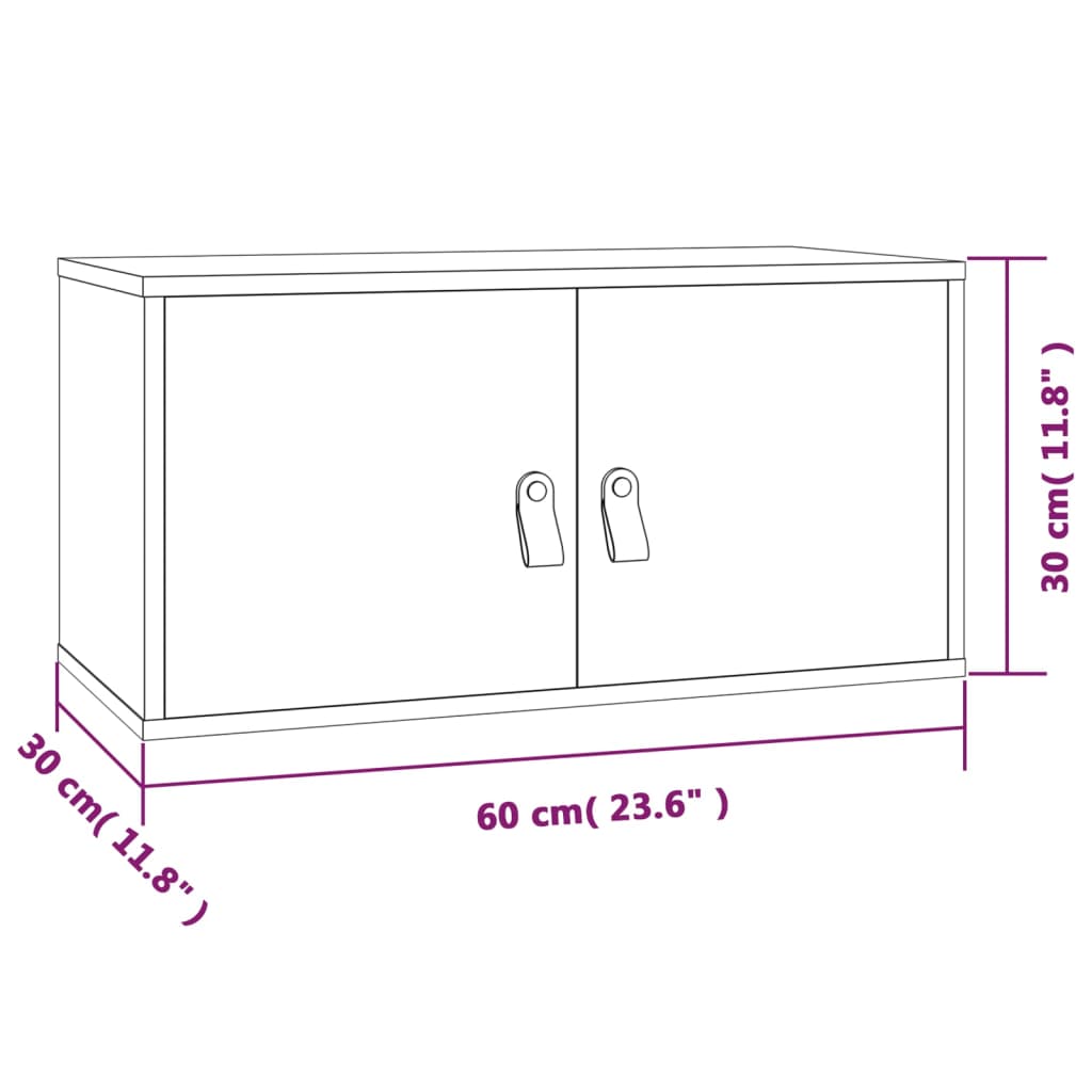 Wall Cabinet | Set Of 2 | | Solid Pinewood, Engineered Wood