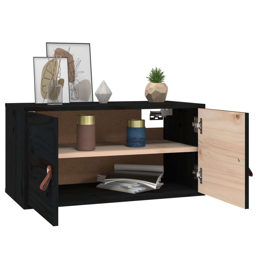 Wall Cabinet | Set Of 2 | | Solid Pinewood, Engineered Wood