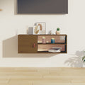 Wall Cabinet 80X30X30 Cm Solid Wood Pine