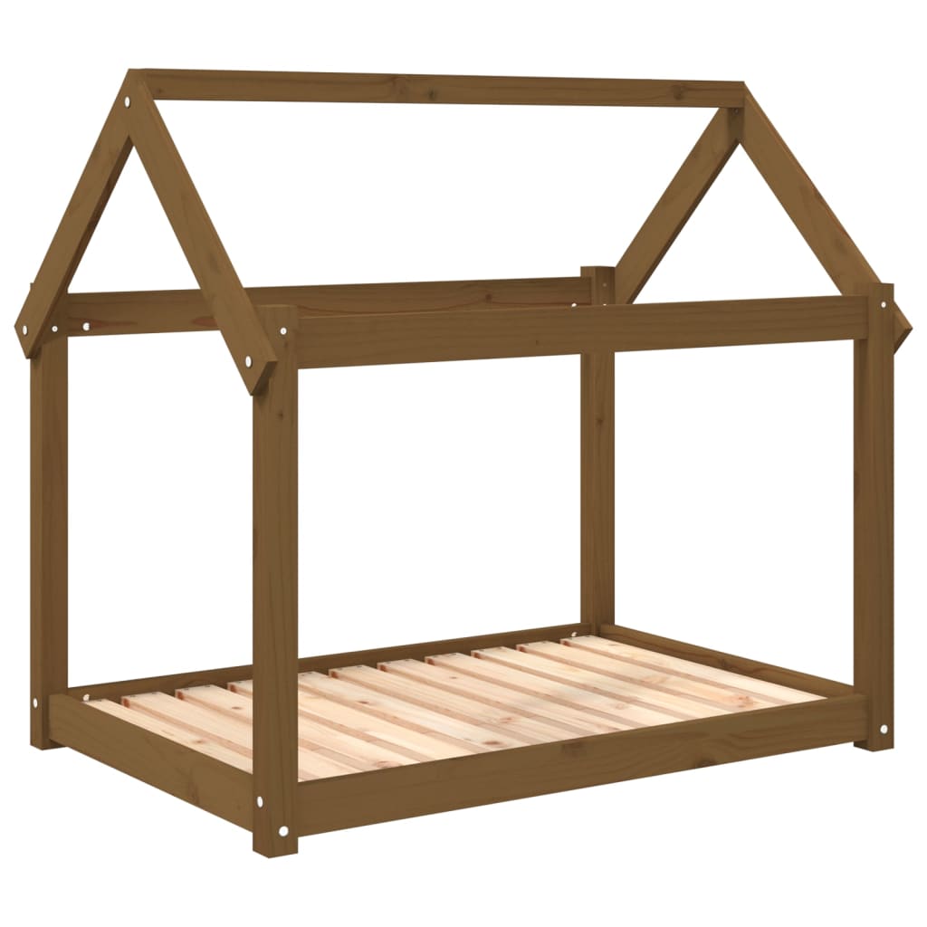 Dog Bed Solid Wood Pine