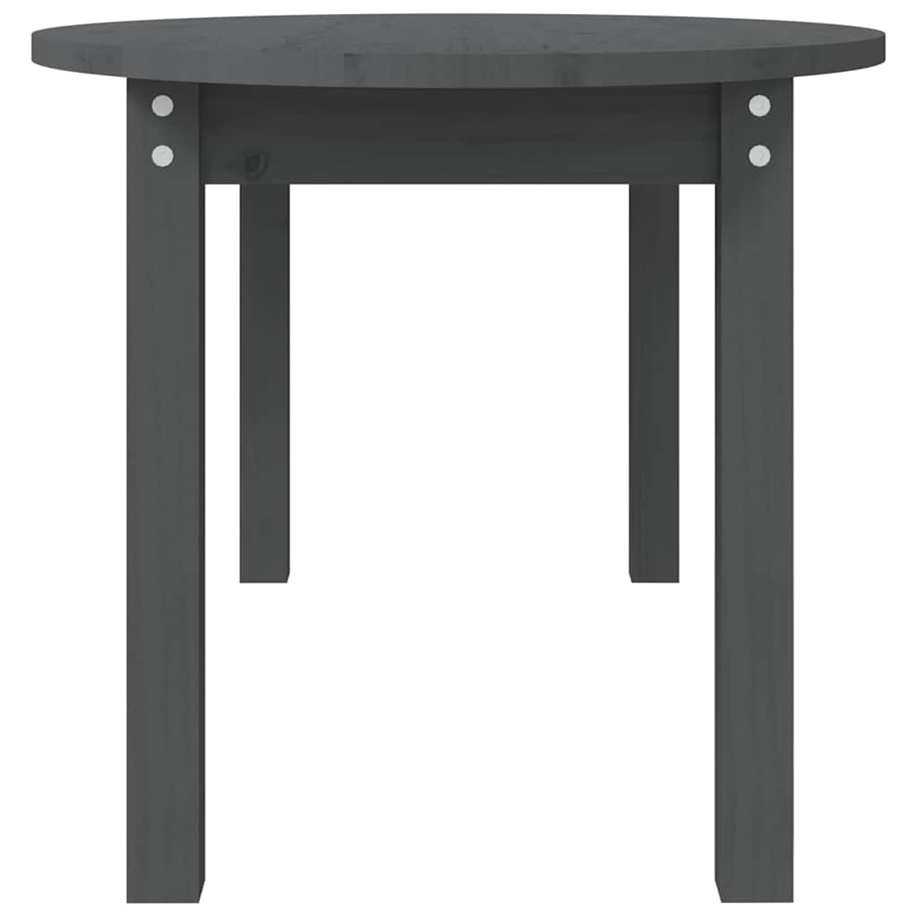 Coffee Table Solid Wood Pine grey white Solid pinewood 80 x 40 x 35 cm 110 cm