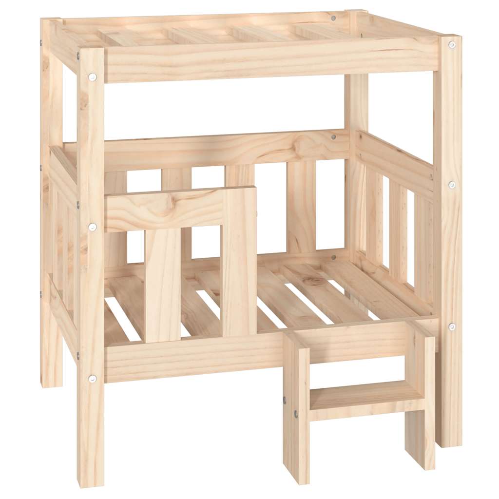 Dog Bed Solid Wood Pine