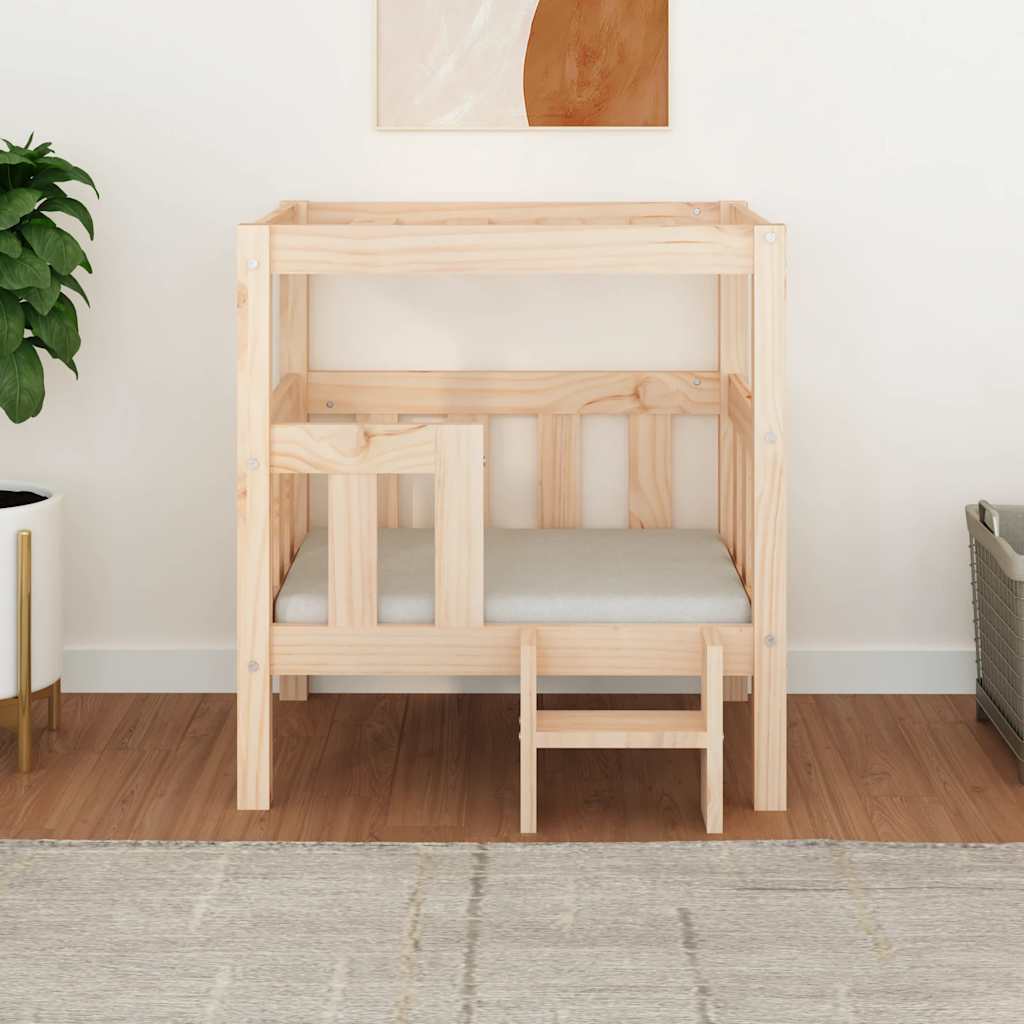Dog Bed Solid Wood Pine