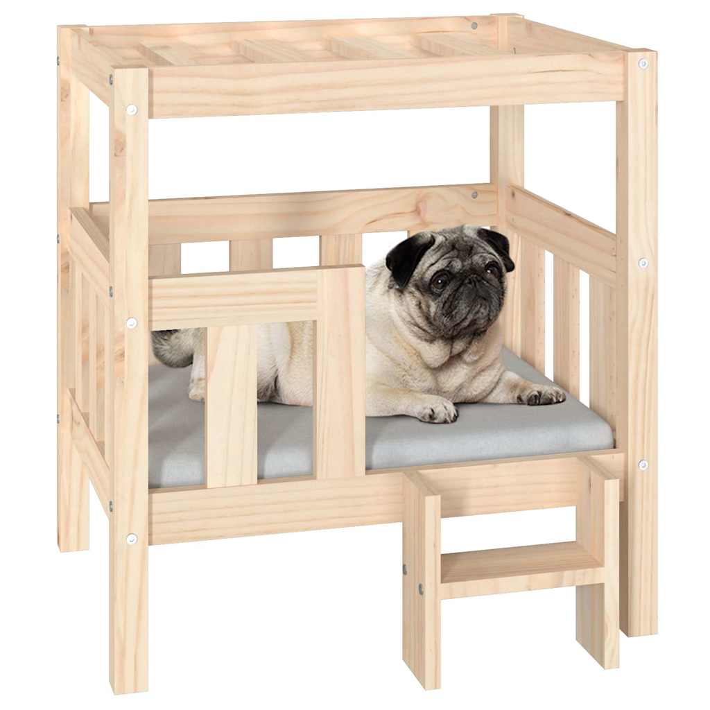 Dog Bed Solid Wood Pine